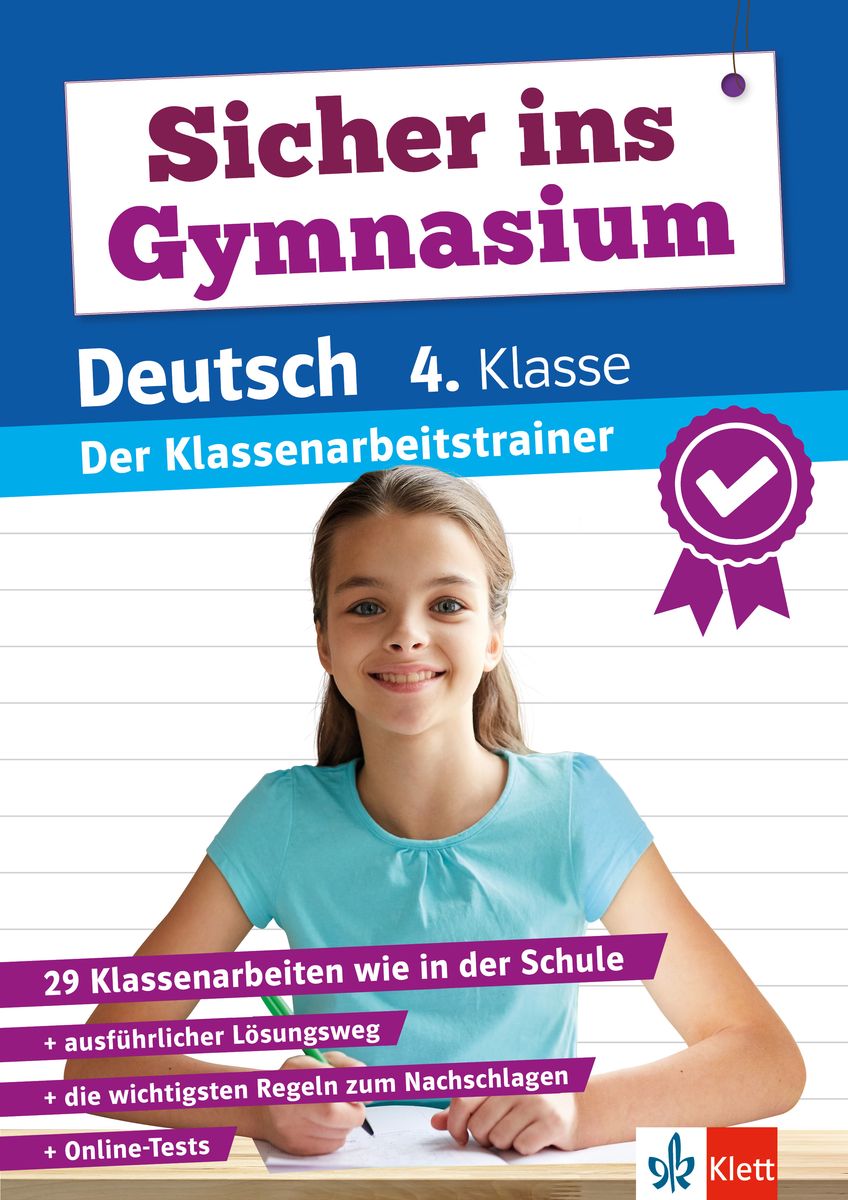 'Klett Sicher ins Gymnasium Klassenarbeitstrainer für den Übertritt