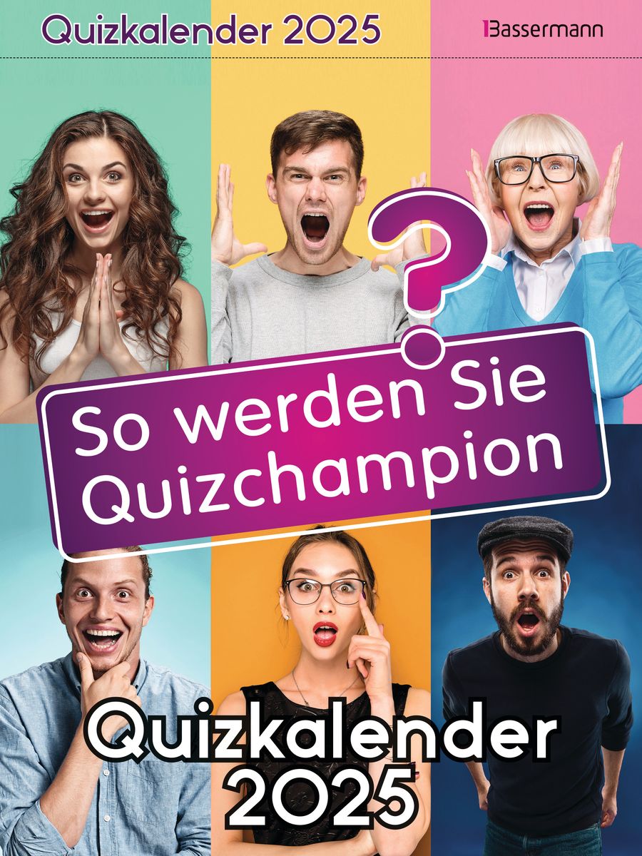 'Quizkalender 2025' - 'Rätsel & Wissen'