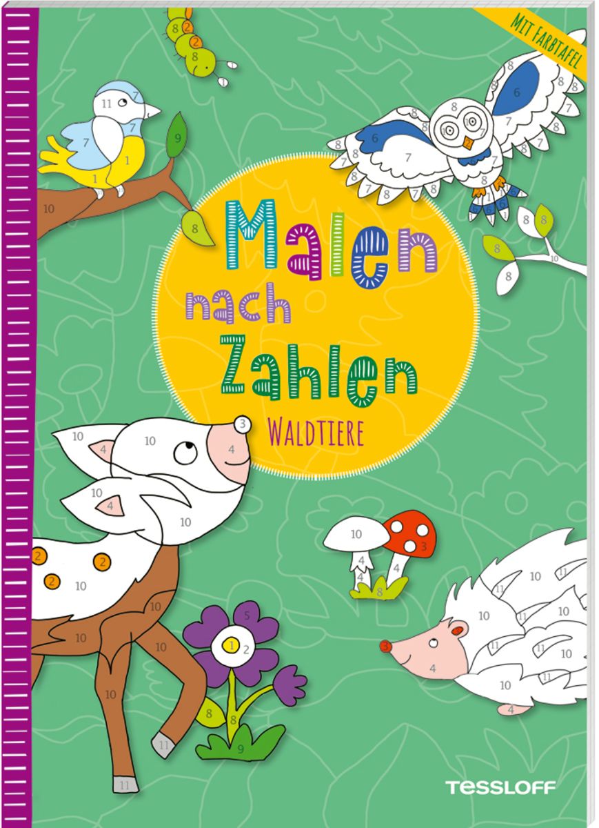 'Malen nach Zahlen. Waldtiere' von '' - Buch - '978-3-7886-4656-1'