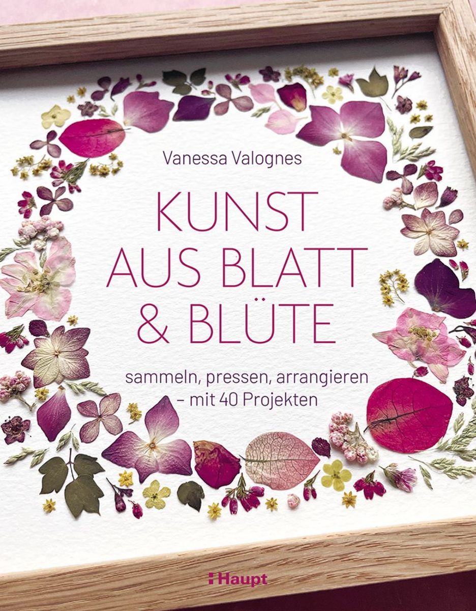 Kunst aus Blatt und Blüte