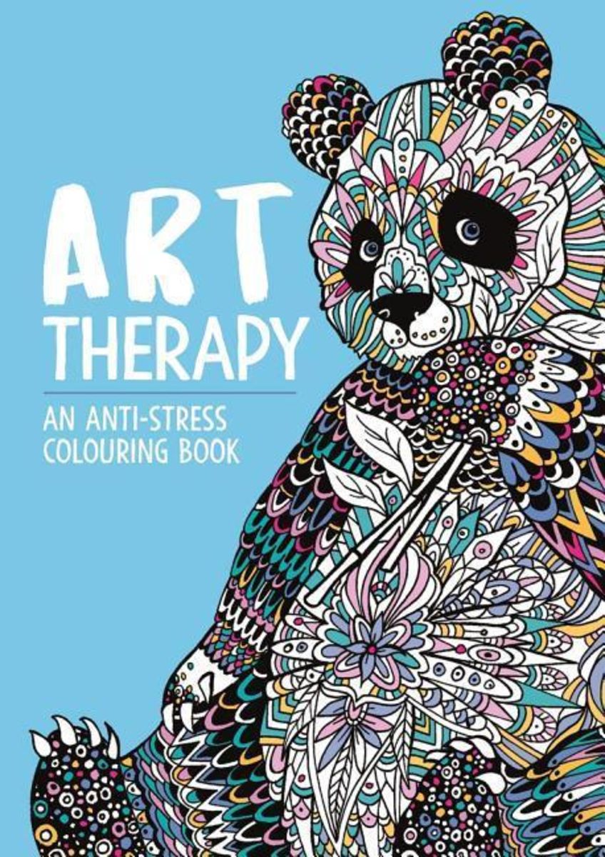 'Art Therapy An AntiStress Colouring Book' von 'Richard Merritt