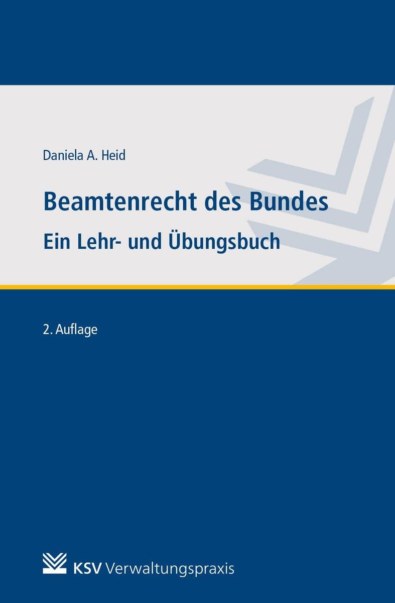 'Beamtenrecht des Bundes' von 'Daniela A. Heid' - Buch - '978-3-8293 ...