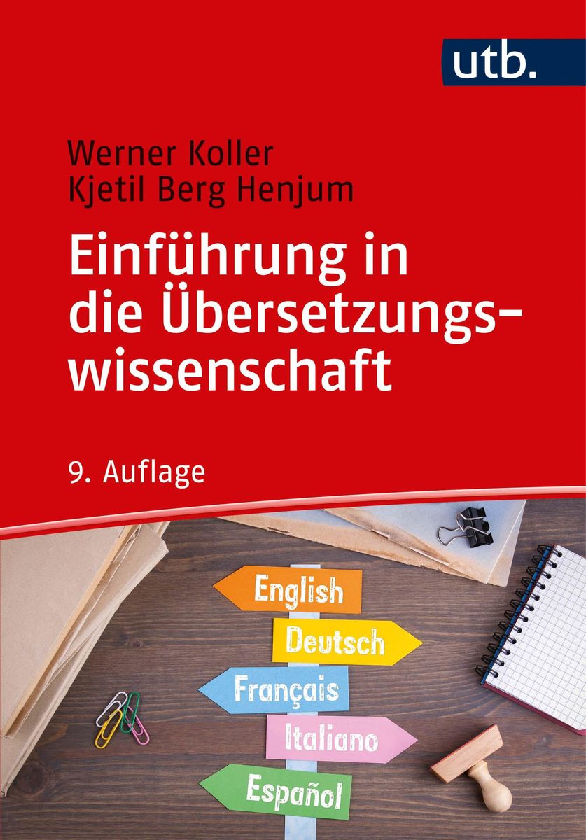 Einführung In Die Übersetzungswissenschaft Von Werner Koller - Buch ...