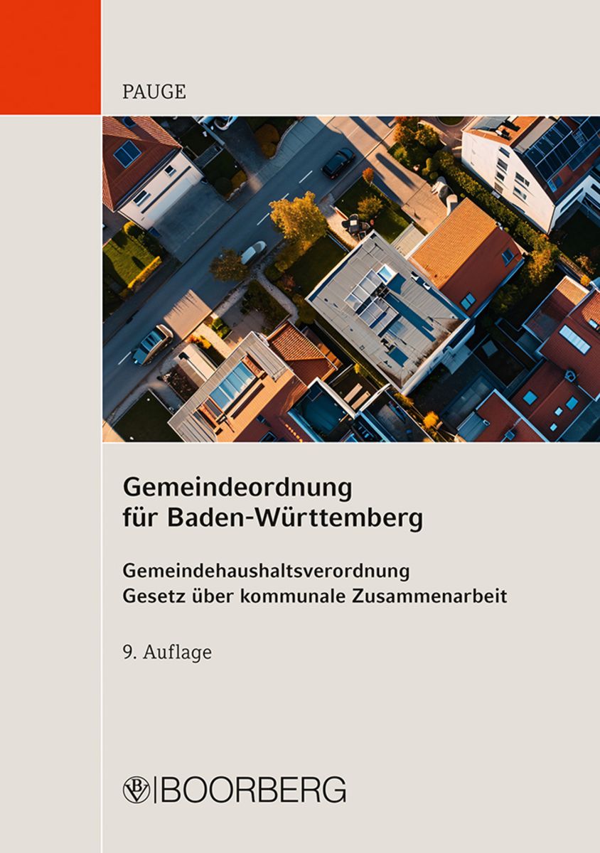'Gemeindeordnung für Baden-Württemberg' von '' - Buch - '978-3-415-07543-6'