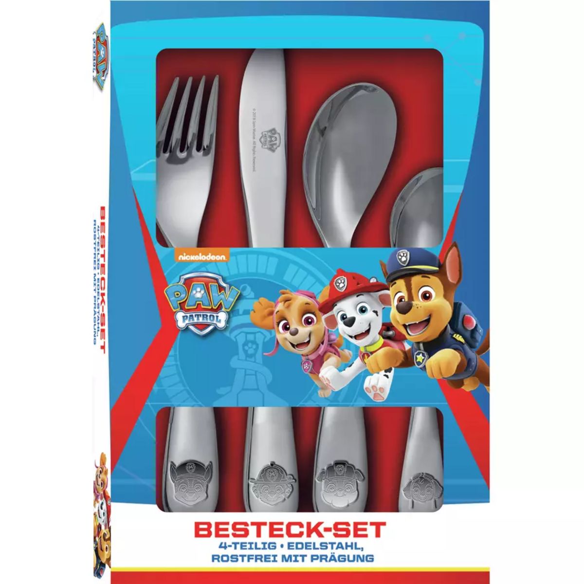 Paw Patrol Kinder Teller & Besteck Set (Neu (ge Produktbild-Vorschau 6
