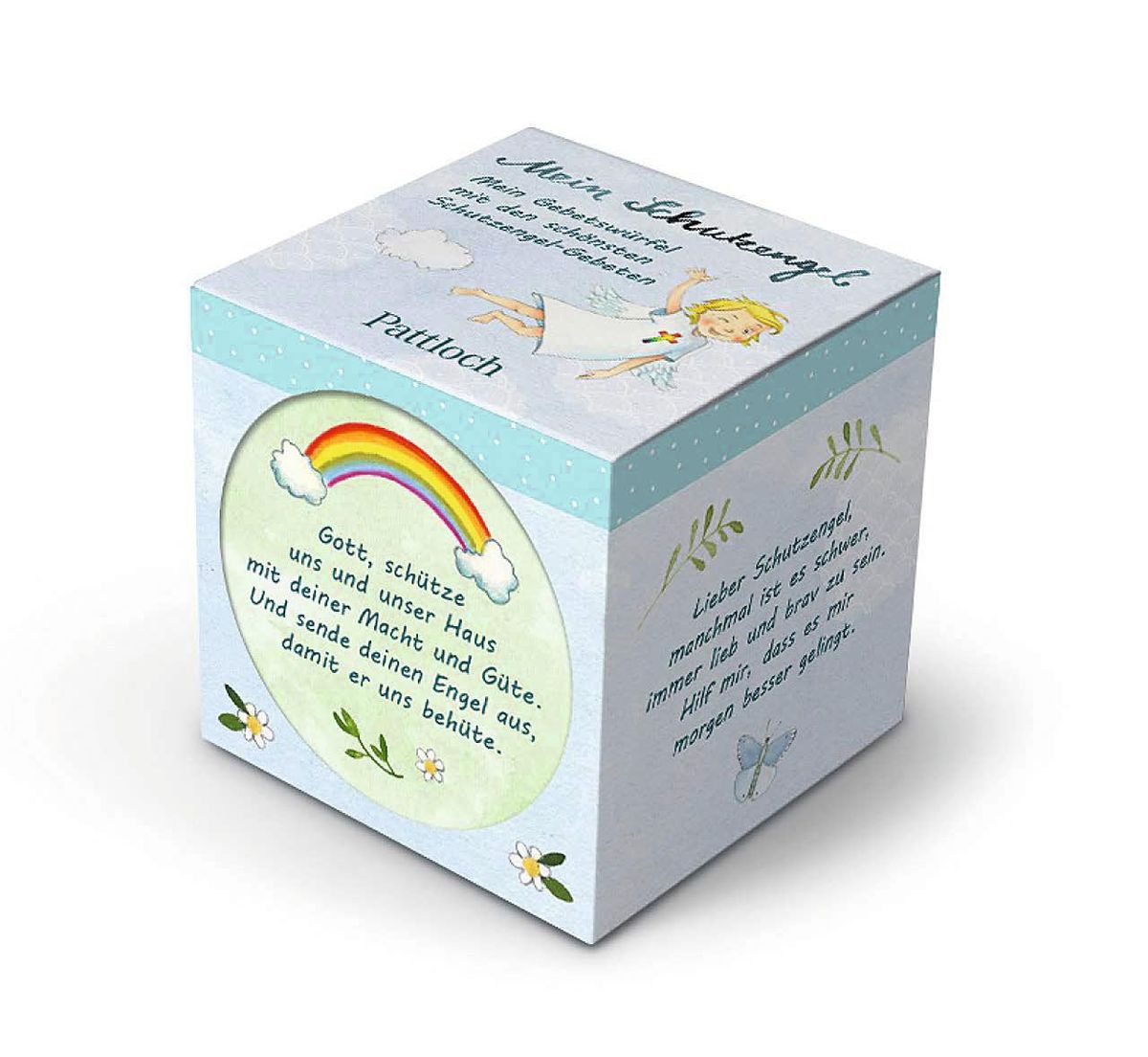 Butzon & Bercker Gebetswürfel Tischgebete - Buchenholz Mit 6 Gebeten Für Familien & Erstkommunion