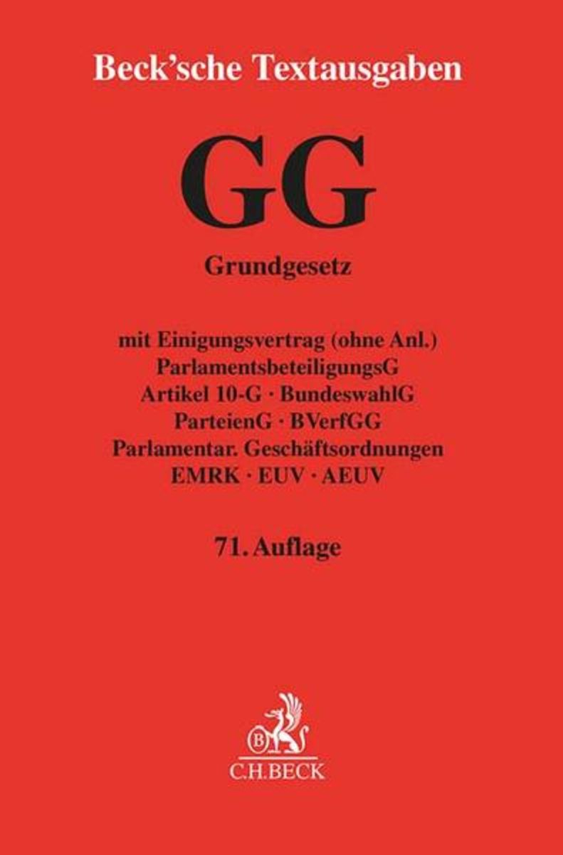 'Grundgesetz Für Die Bundesrepublik Deutschland' Von '' - Buch - '978-3 ...