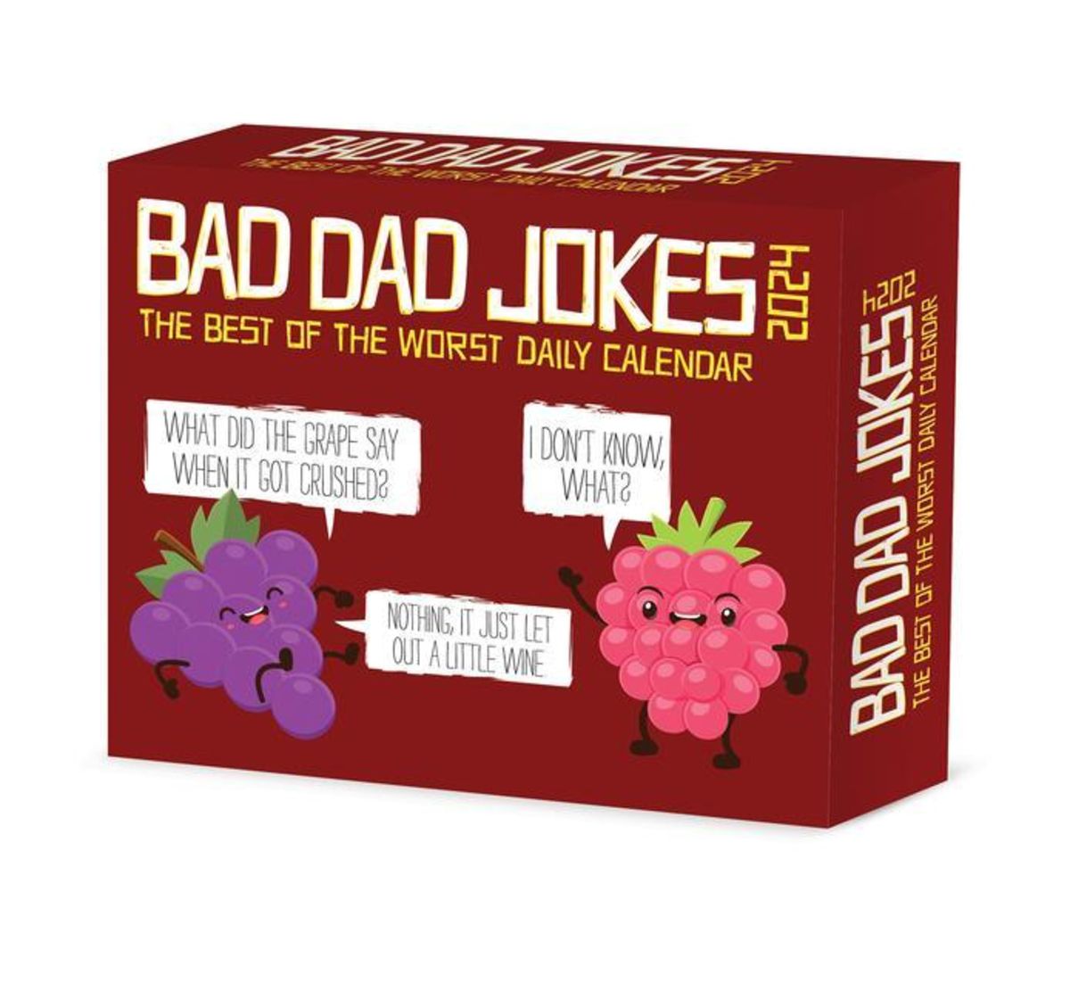 'Bad Dad Jokes 2024 6.2 X 5.4 Box Calendar' 'Bücher'