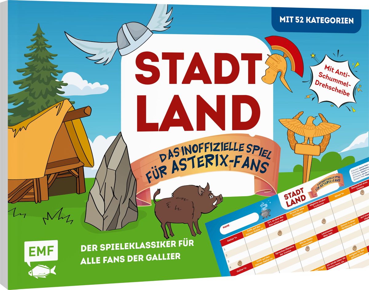 'Stadt, Land, Das Inoffizielle Spiel Für Asterix-Fans - Der ...