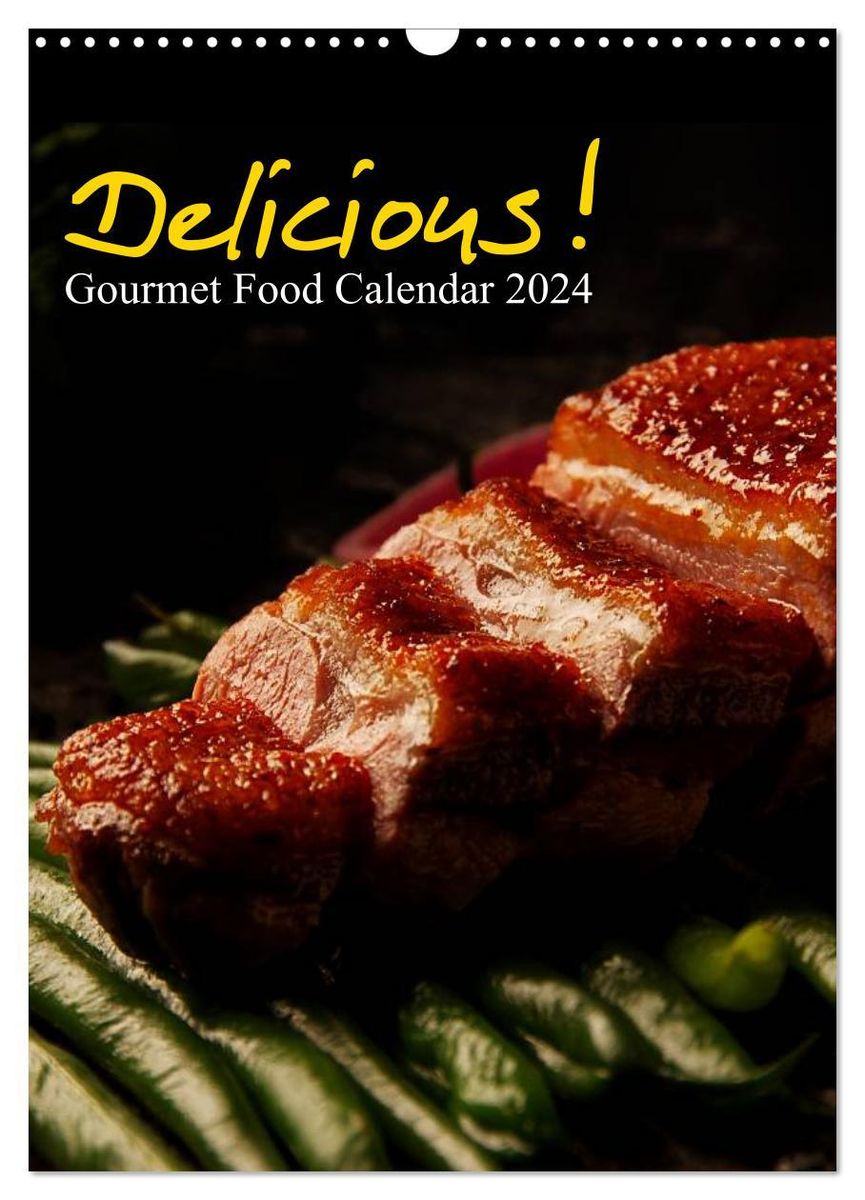 'Delicious! Gourmet Food Calendar / UKVersion / Organizer (Wall