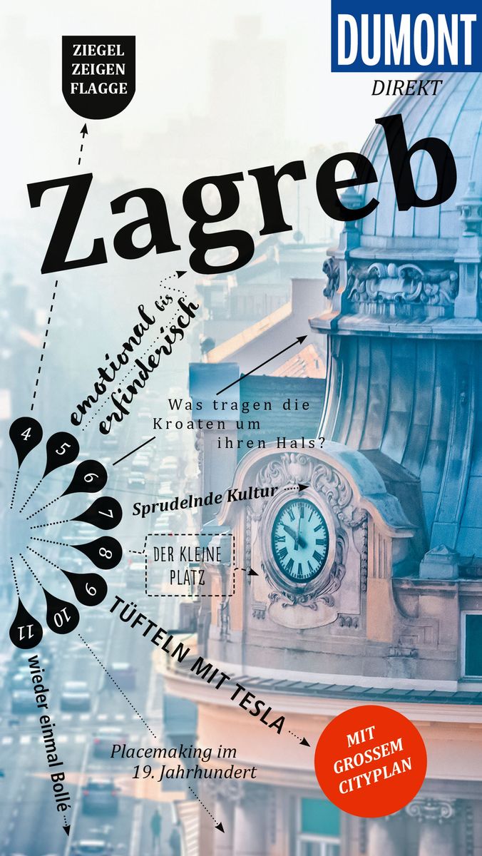 'DuMont direkt Reiseführer Zagreb' von 'Patricia Fridrich' - Buch - '978-3-616-03185-9'