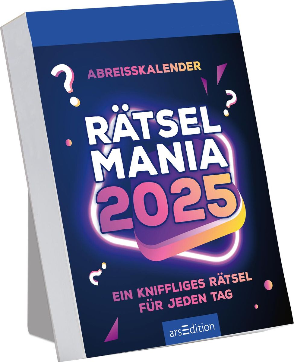 Abreißkalender Rätselmania 2025 Abreißkalender Thalia