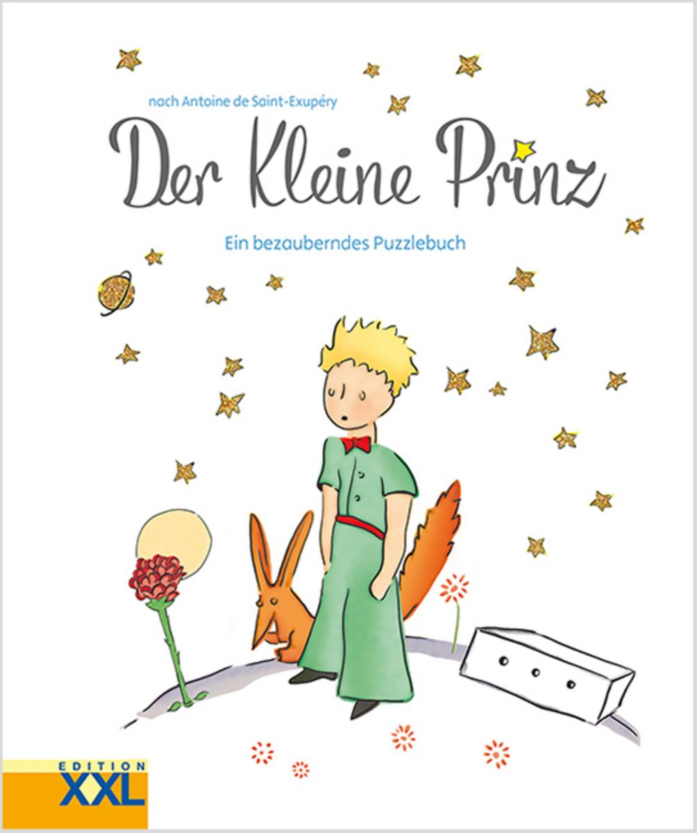 Hape Puzzle-Verbindung "Der Kleine Prinz" – 2x 24 Teile – Buntes Kinderpuzzle Ab 3 Jahren