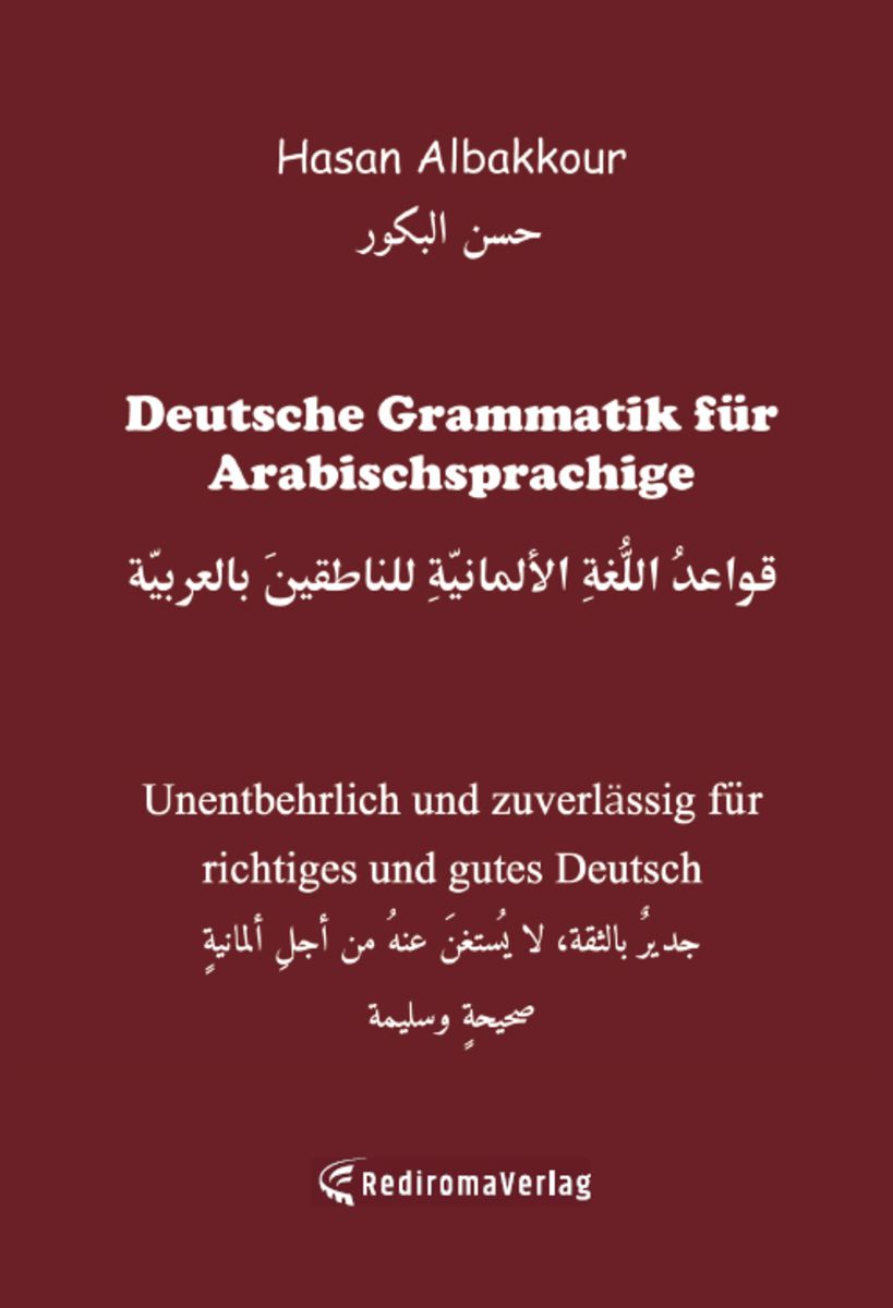 Deutsche Grammatik für Arabischsprachige - Arabisch Schulbuch - 978-3 ...