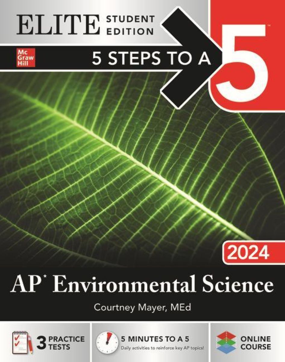 5 Steps To A 5 Ap Environmental Science 2024 Elite Student Edition Mcgraw Hill Education Ltd 