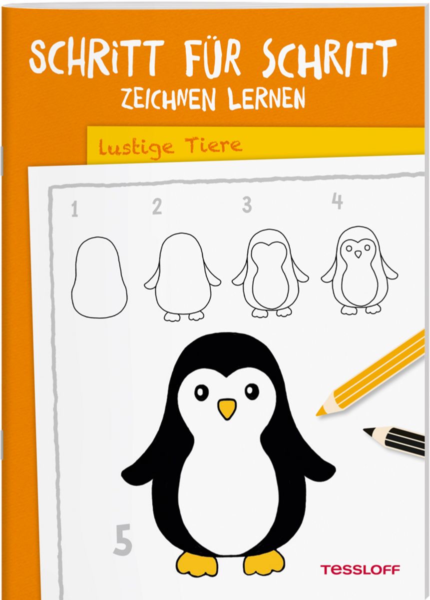 Schritt F r Schritt Zeichnen Lernen Lustige Tiere Buch Thalia
