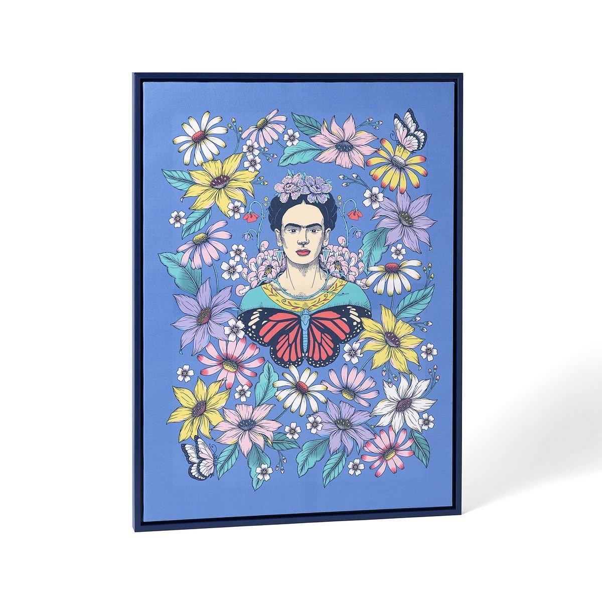 Canvas 'Frida Kahlo', blau online bestellen