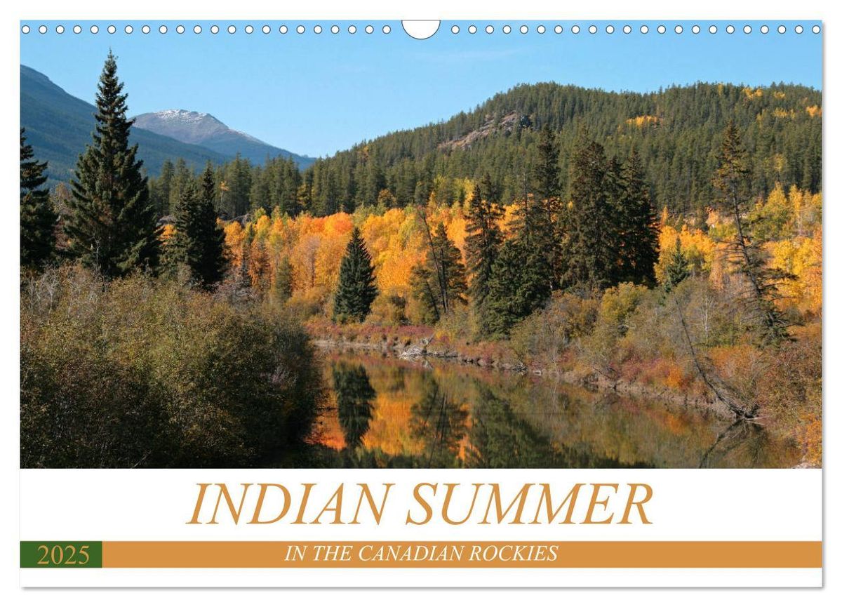 'Indian Summer in the Canadian Rockies (Wall Calendar 2025 DIN A3