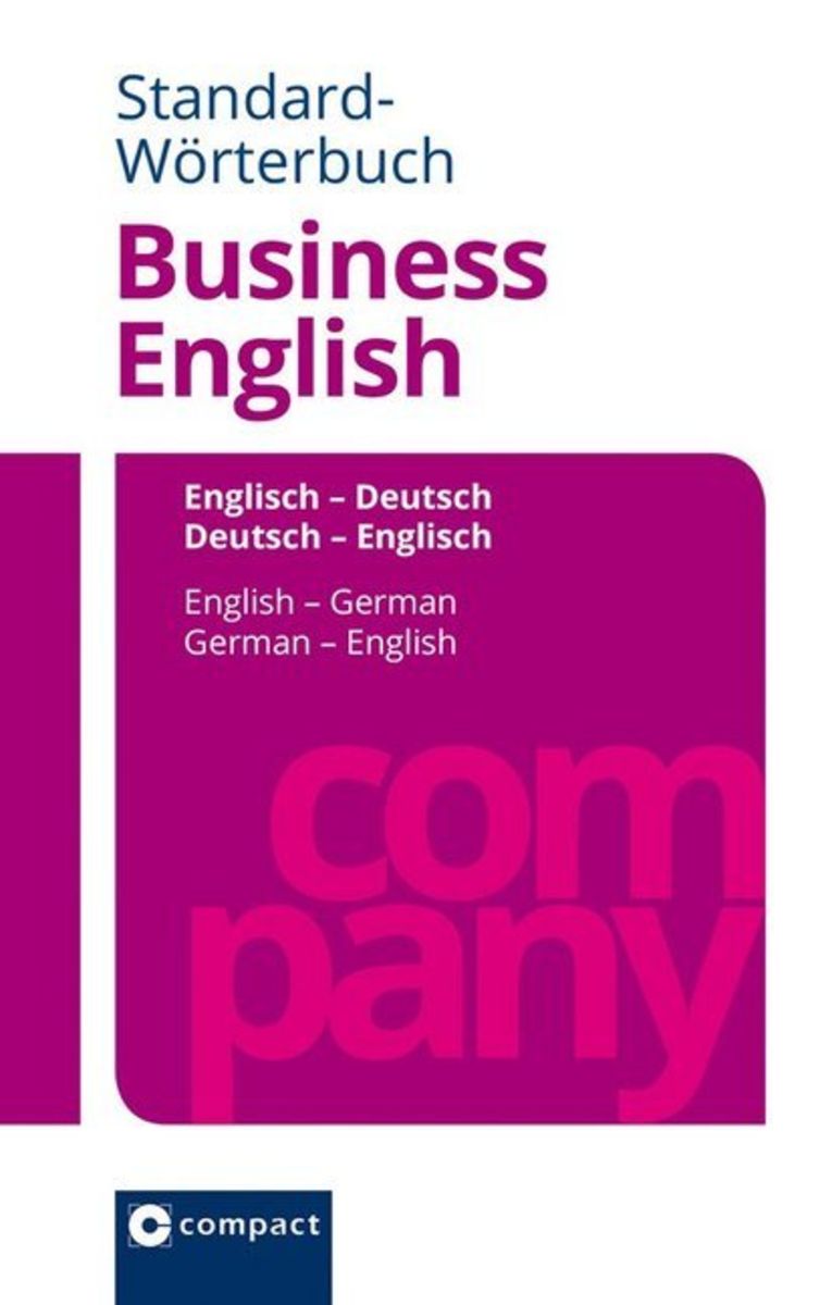 Standard-Wörterbuch Business English Von Patricia McBride - Buch | Thalia