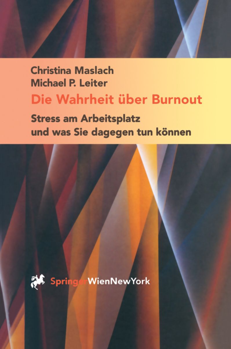 Die Wahrheit über Burnout Von Christina Maslach Buch 978 3 211 83572 2 Thalia 