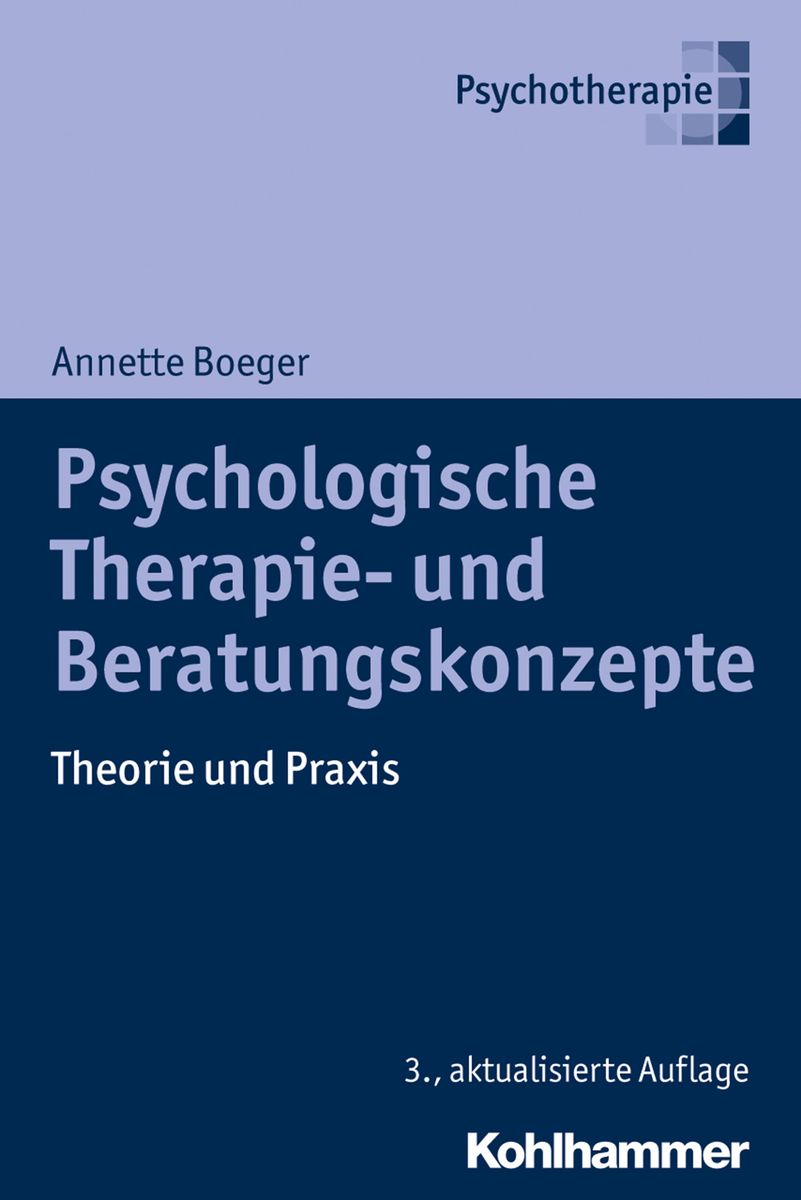 'Psychologische Therapie- Und Beratungskonzepte' Von 'Annette Boeger ...