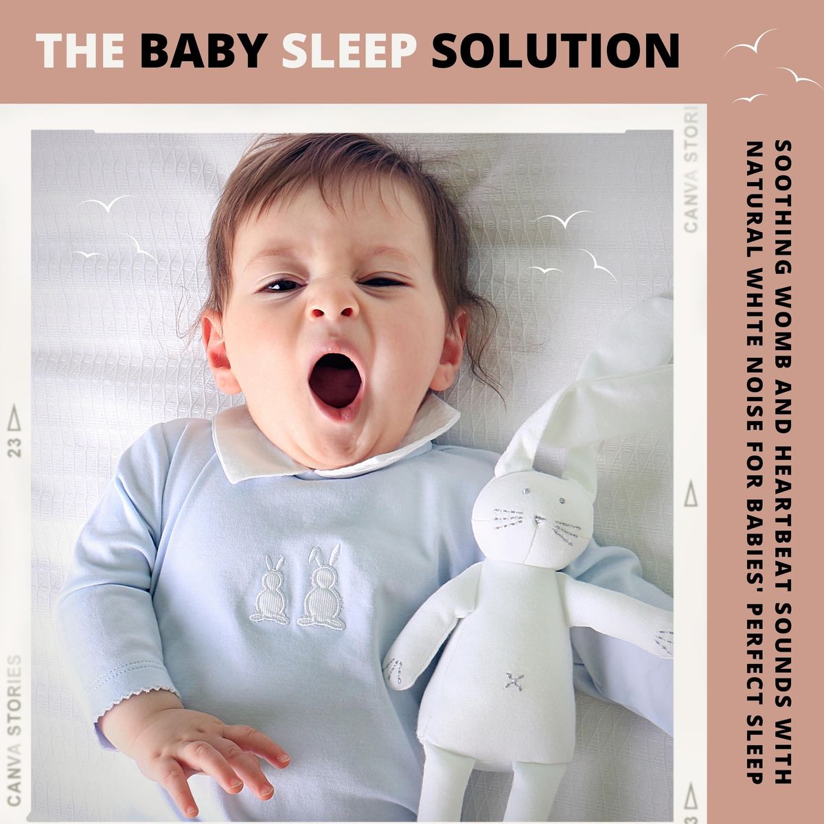 'Baby Sleep Solution Soothing Womb & Heartbeat Sounds With Natural