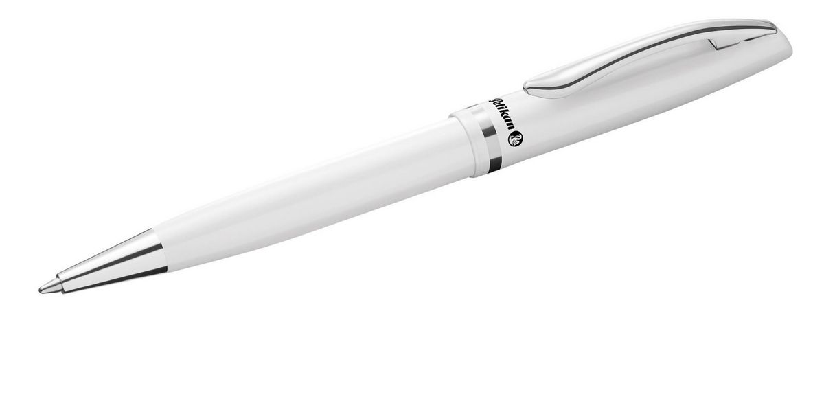Pelikan Jazz Elegance Kugelschreiber – Perlweiß Mit Gravur, Inkl. Geschenkbox, Dokumentenecht