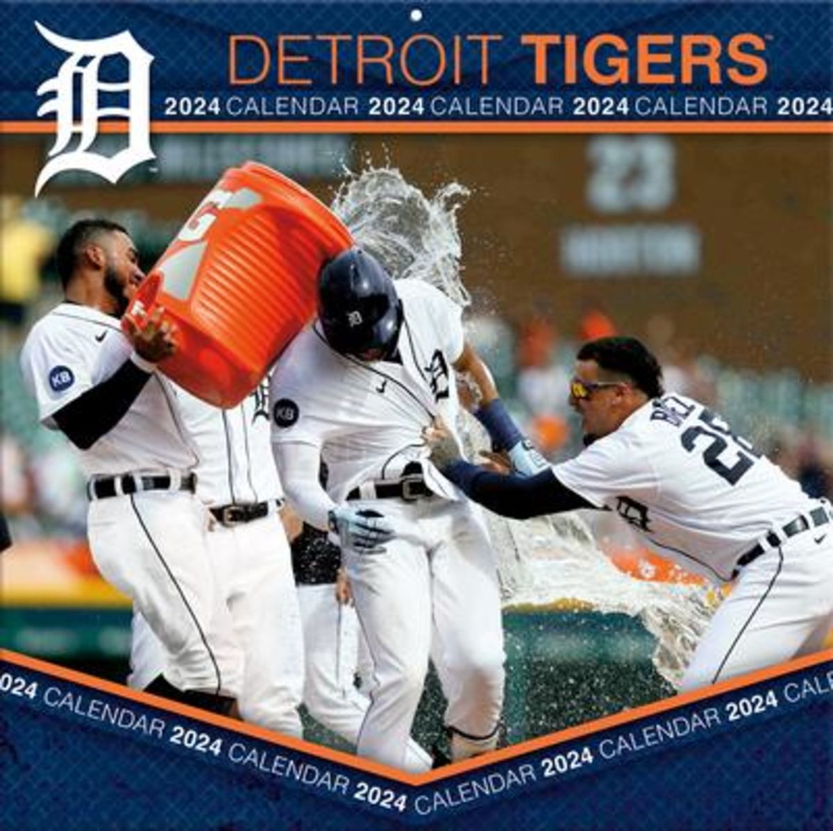'Detroit Tigers 2024 12x12 Team Wall Calendar' 'Englische Bücher' 'Detroit Tigers 2024 12x12 Team Wall Calendar' 'Englische Bücher'
