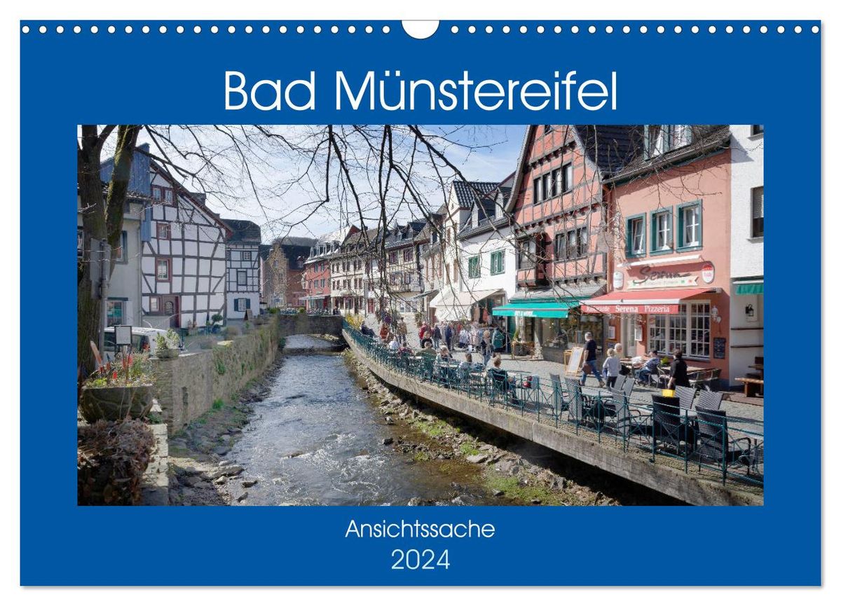 'Bad Münstereifel Ansichtssache (Wandkalender 2024 DIN A3 quer