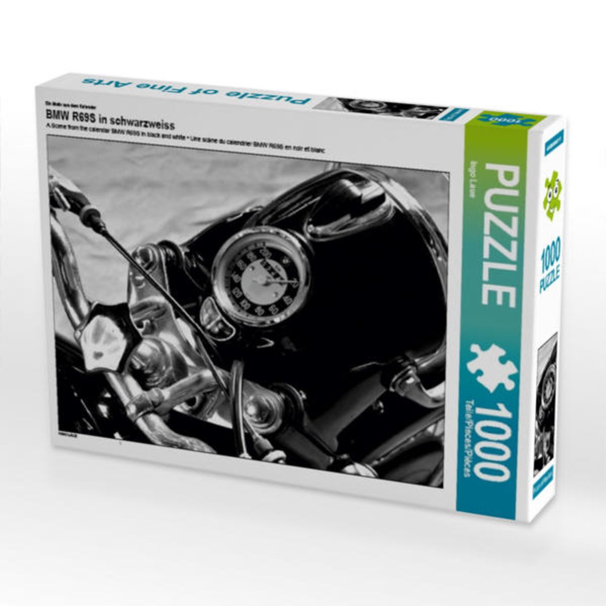 CALVENDO Puzzle BMW R69S in schwarzweiss 1000 Teile Lege-Größe 64 x 48 ...