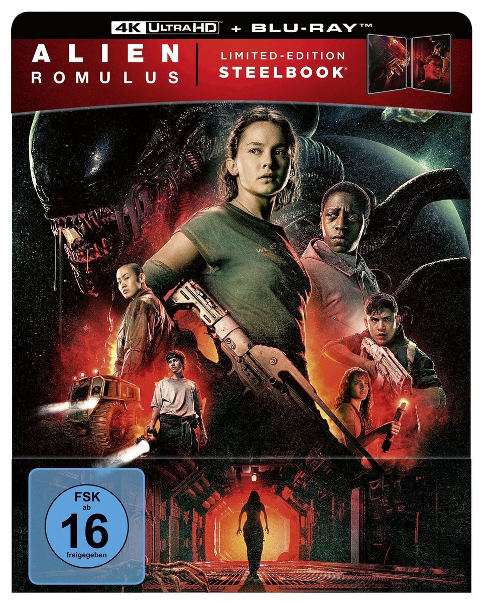 Alien Romulus Limited Edition (4K Ultra HD) (+ Bluray) von Fede Alvarez Bluray 4K Thalia