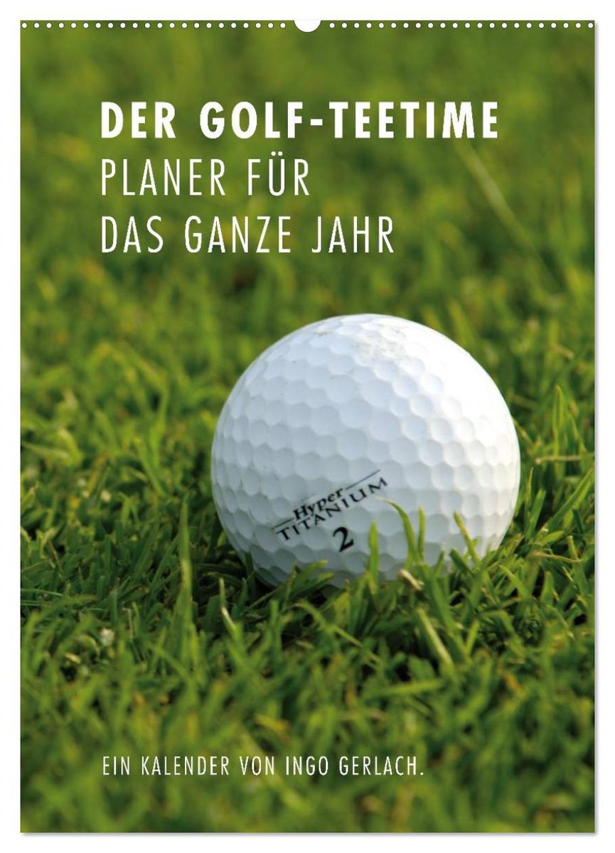 CALVENDO Puzzle „Golf-Teetime Planer“ 1000 Teile – Foto-Puzzle Mit Motiv Von Ingo Gerlach, 64 X 48 Cm