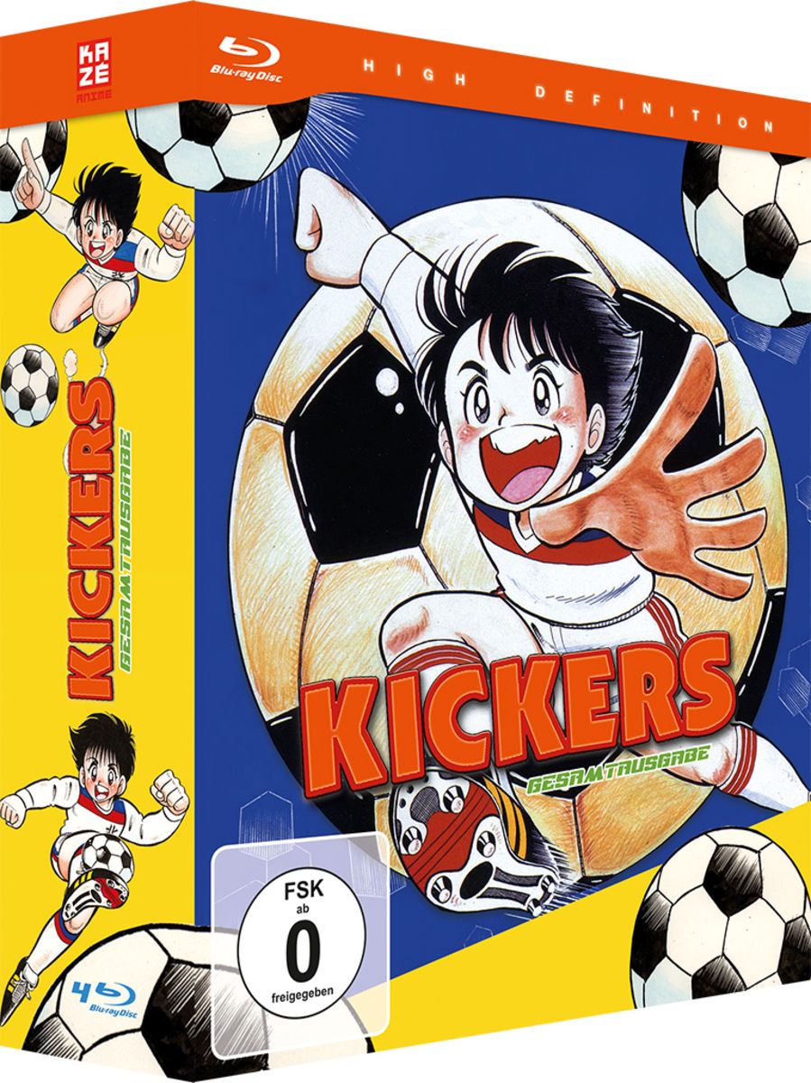 Kickers Gesamtausgabe Episode 01-26 OVA [4 BRs] als Blu-ray kaufen