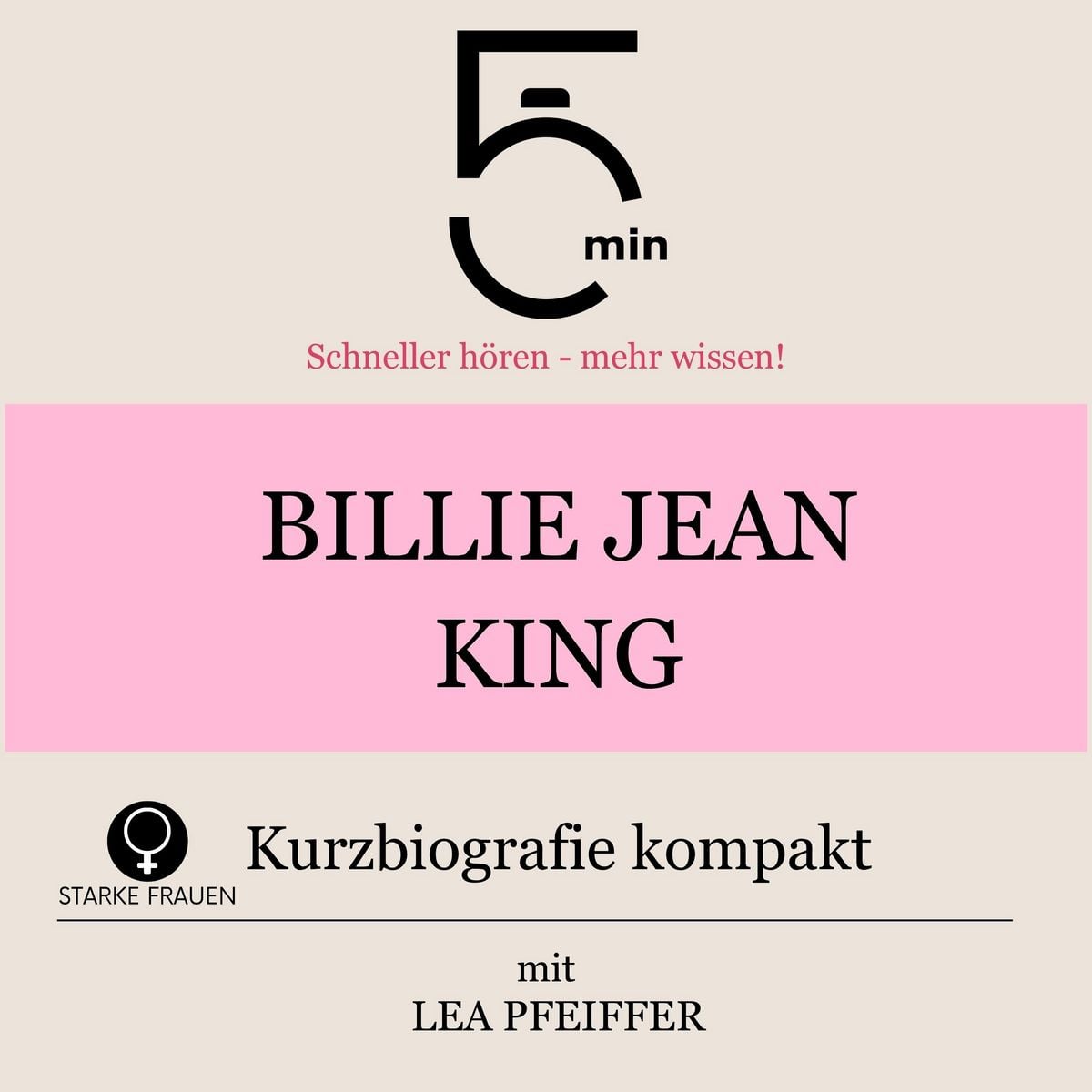 Cover: Billie Jean King: Kurzbiografie kompakt (Hörbuch)