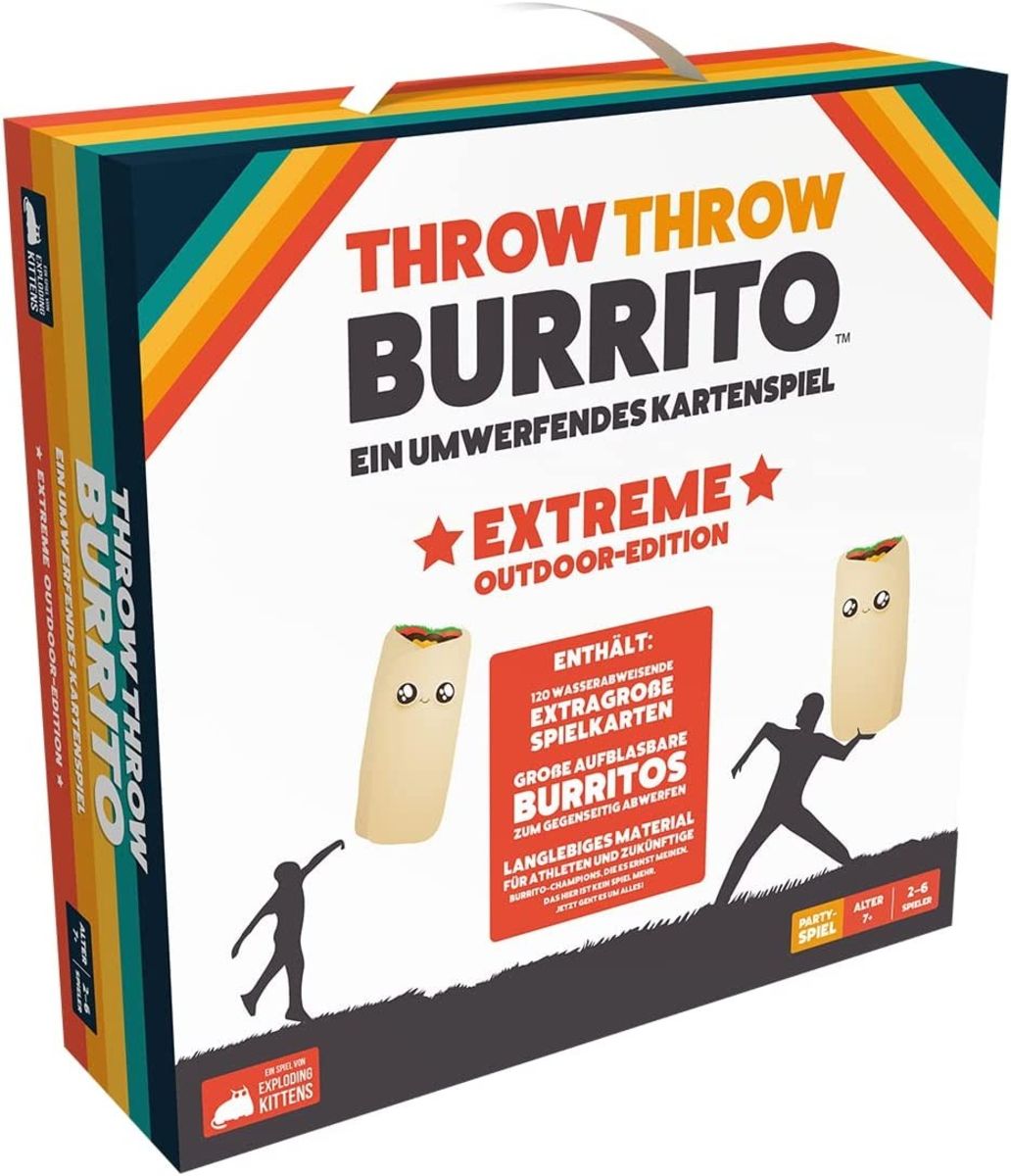 'Exploding Kittens Throw Throw Burrito Extreme OutdoorEdition