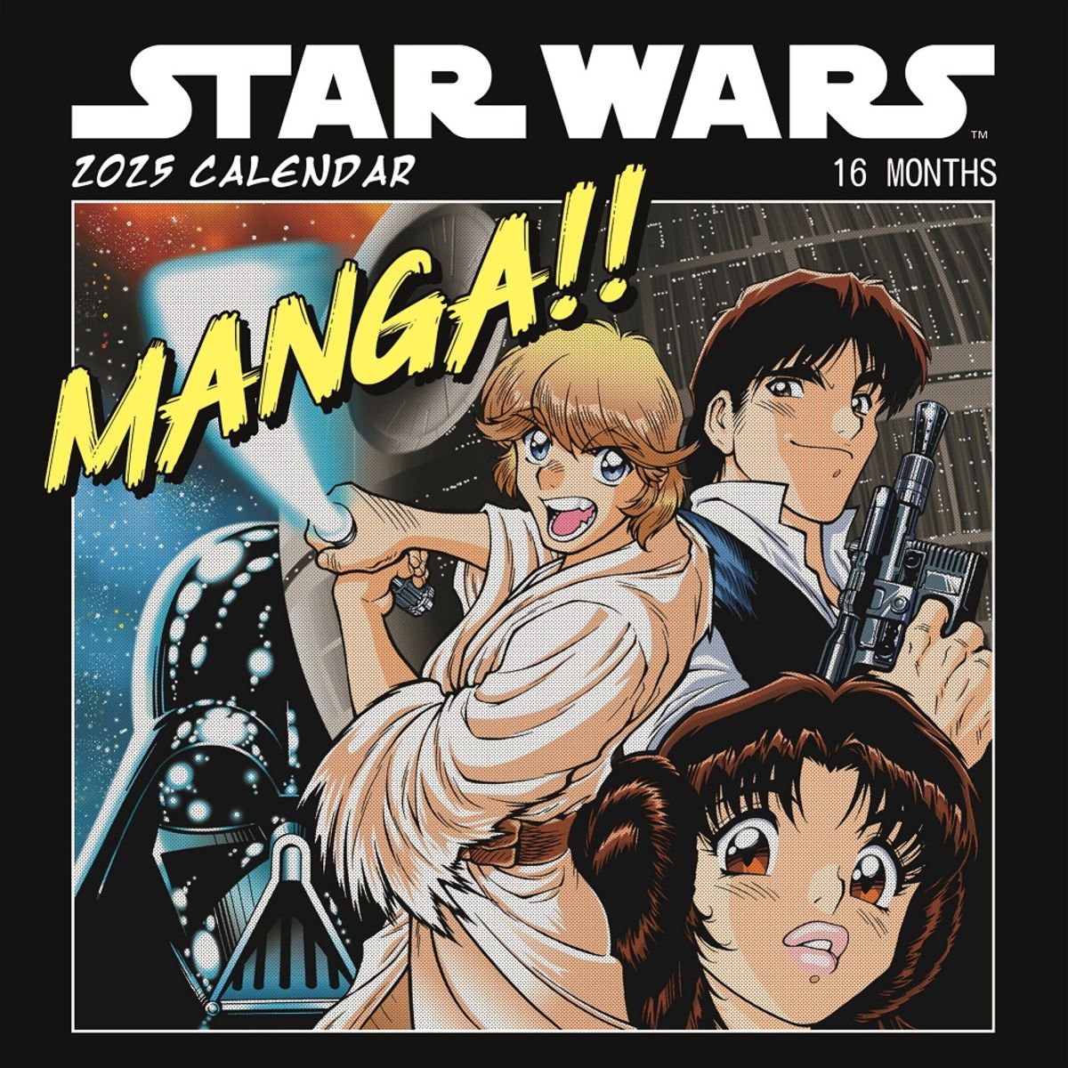 'Star Wars (Manga) 2025 30X30 Broschürenkalender' 'Wandkalender'