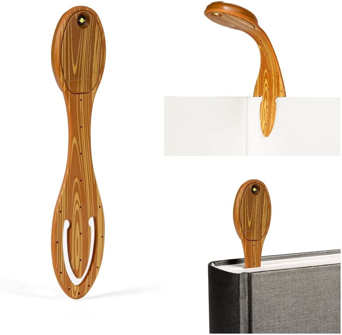 Animal Flexilight Eule – Leselampe & Lesezeichen In Einem, Flexibel, Mit Clip, Inkl. Batterien