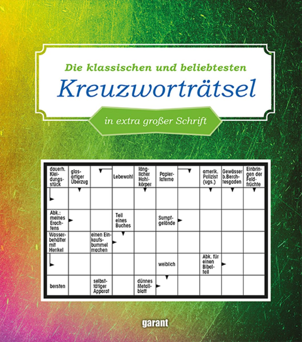 Kreuzworträtsel in Großschrift 10 Buch Thalia