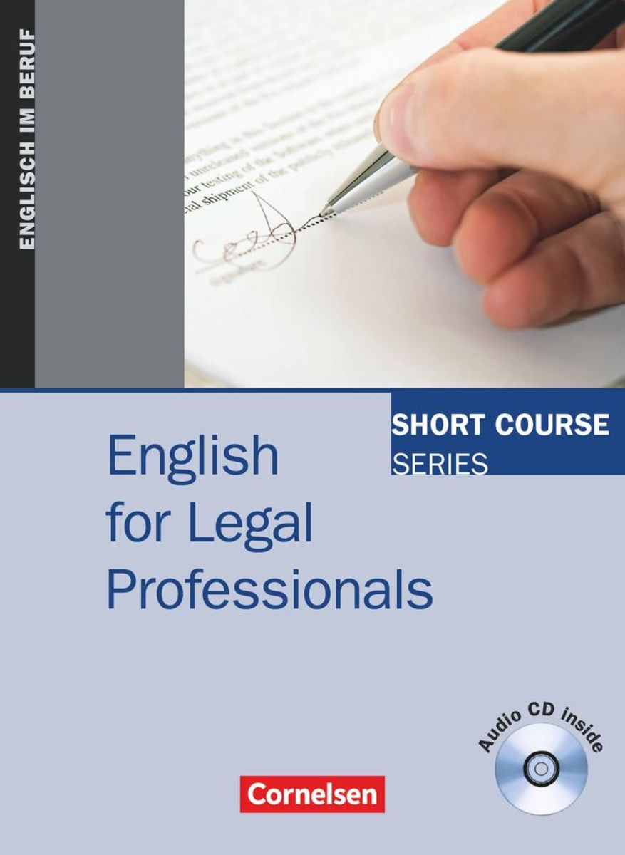 English For Legal Professionals - Englisch Schulbuch - 978-3-464-20386 ...