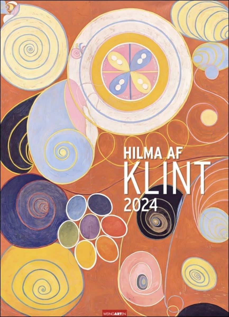 'Hilma af Klint Kalender 2024. Kunstkalender im Großformat 49 x 68 cm