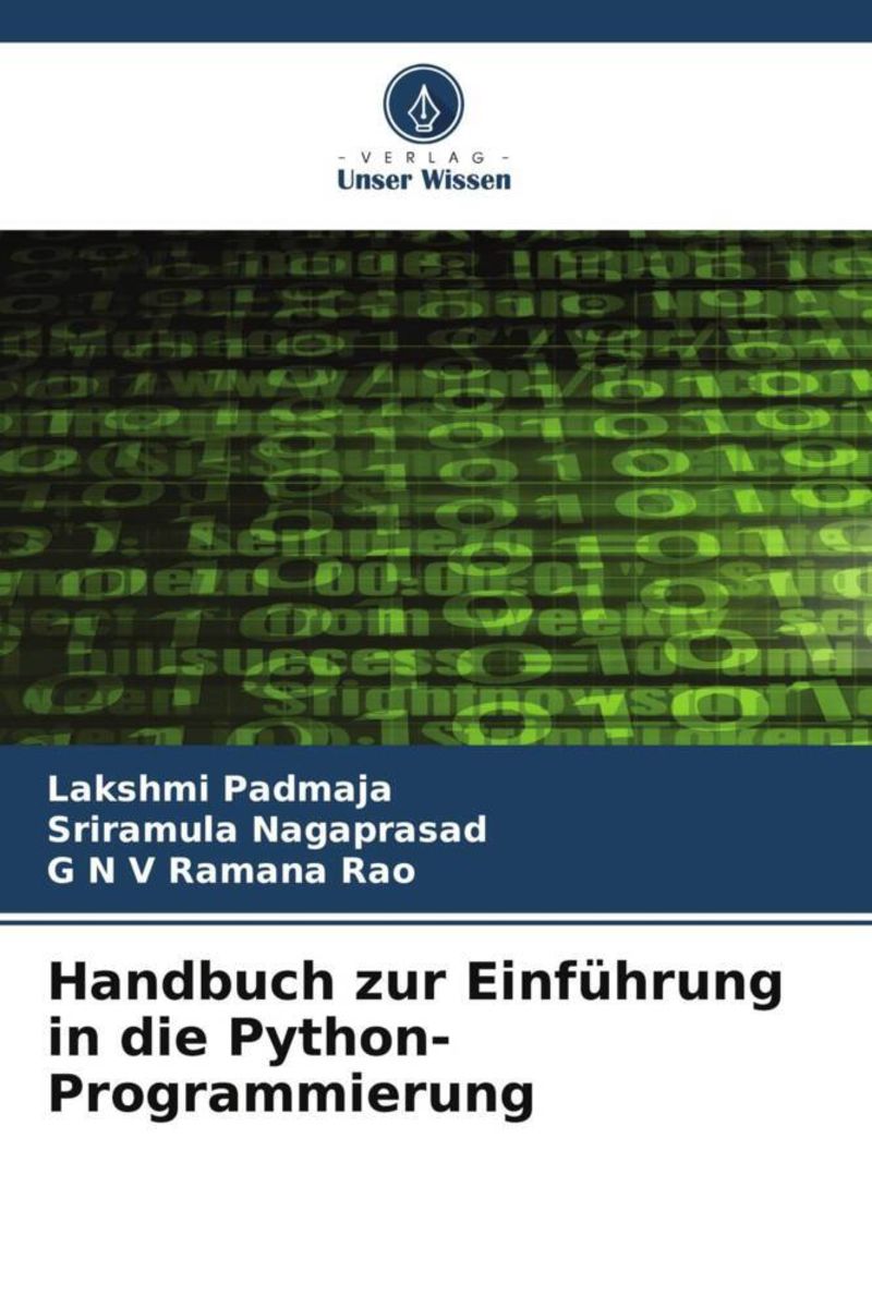'Handbuch zur Einführung in die Python-Programmierung' von 'Lakshmi ...