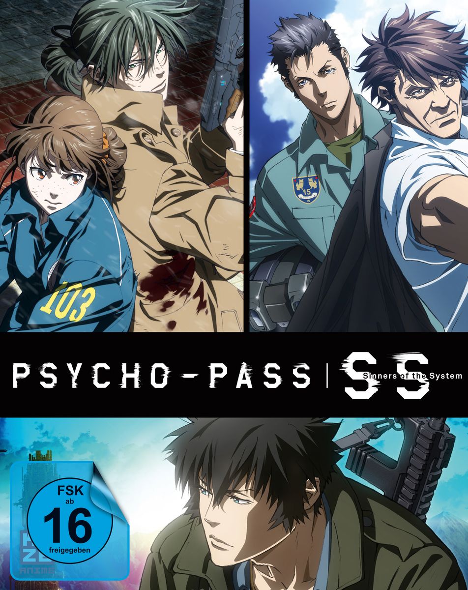 Psycho-Pass: Sinners of the System - (3 Movies) - Steelcase 