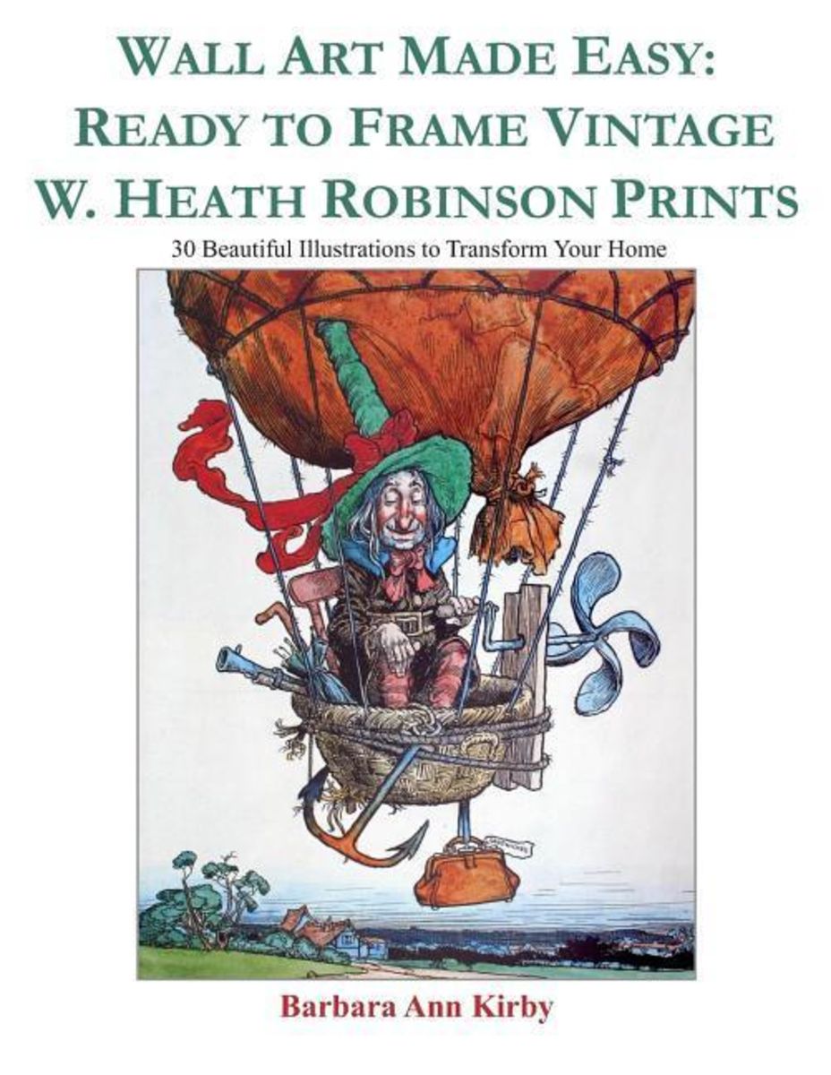 'Wall Art Made Easy Ready to Frame Vintage W. Heath Robinson Prints