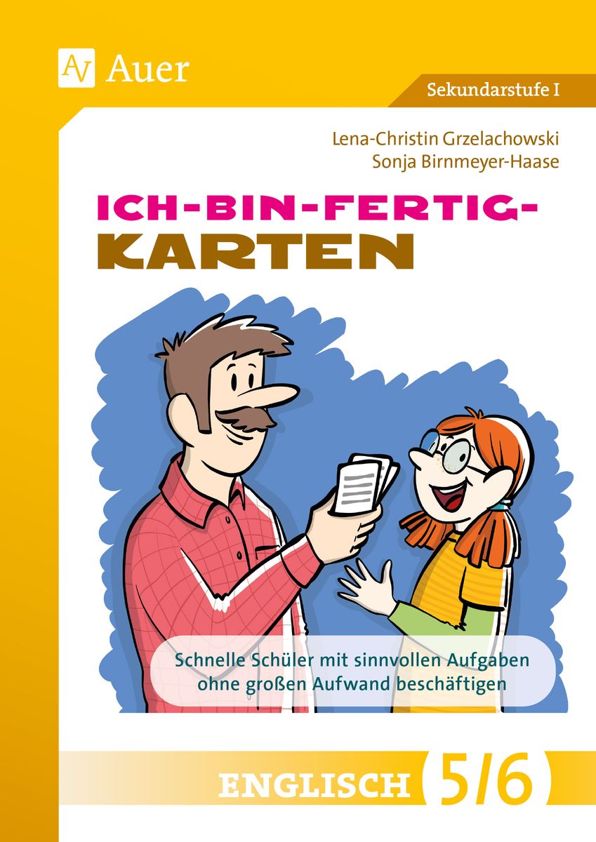Ich-bin-fertig-Karten Englisch Klassen 5-6 - Englisch