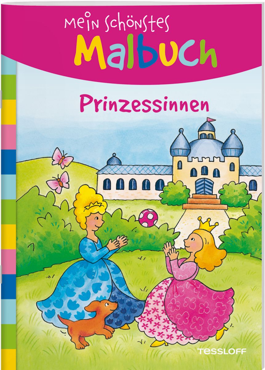 Mein schönstes Malbuch. Prinzessinnen - Buch - 978-3-7886-4207-5 | Thalia