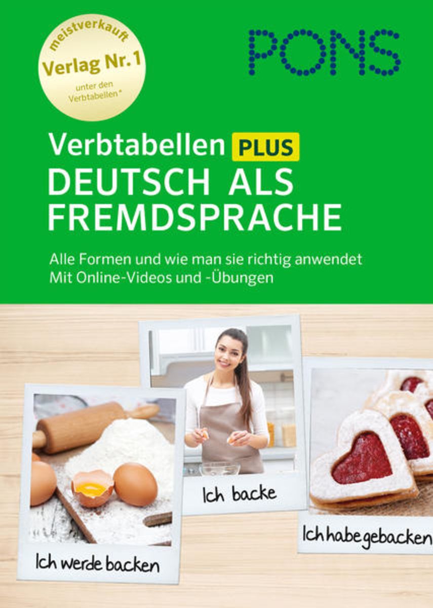 'PONS Verbtabellen Plus Deutsch Als Fremdsprache' - 'Deutsch' Schulbuch ...