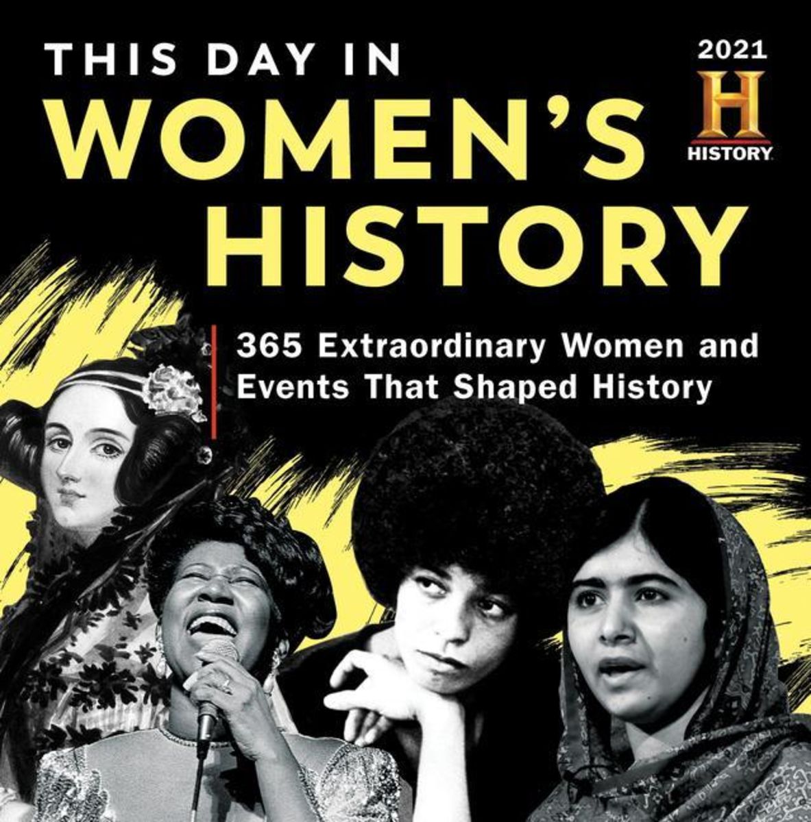 '2021 History Channel This Day in Women's History Boxed Calendar 365