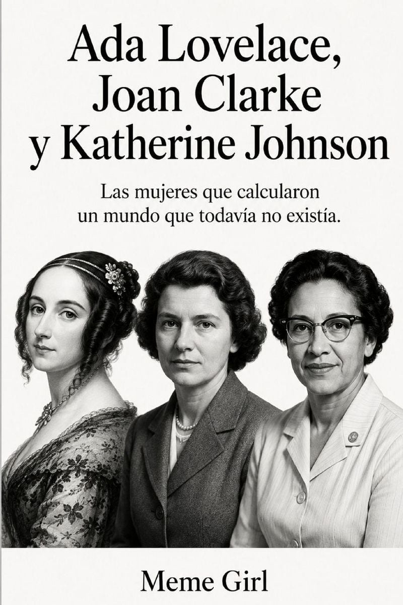 Cover: Meme Girl – Ada Lovelace, Joan Clarke y Katherine Johnson: Las mujeres que calcularon un mundo que todavía no existía