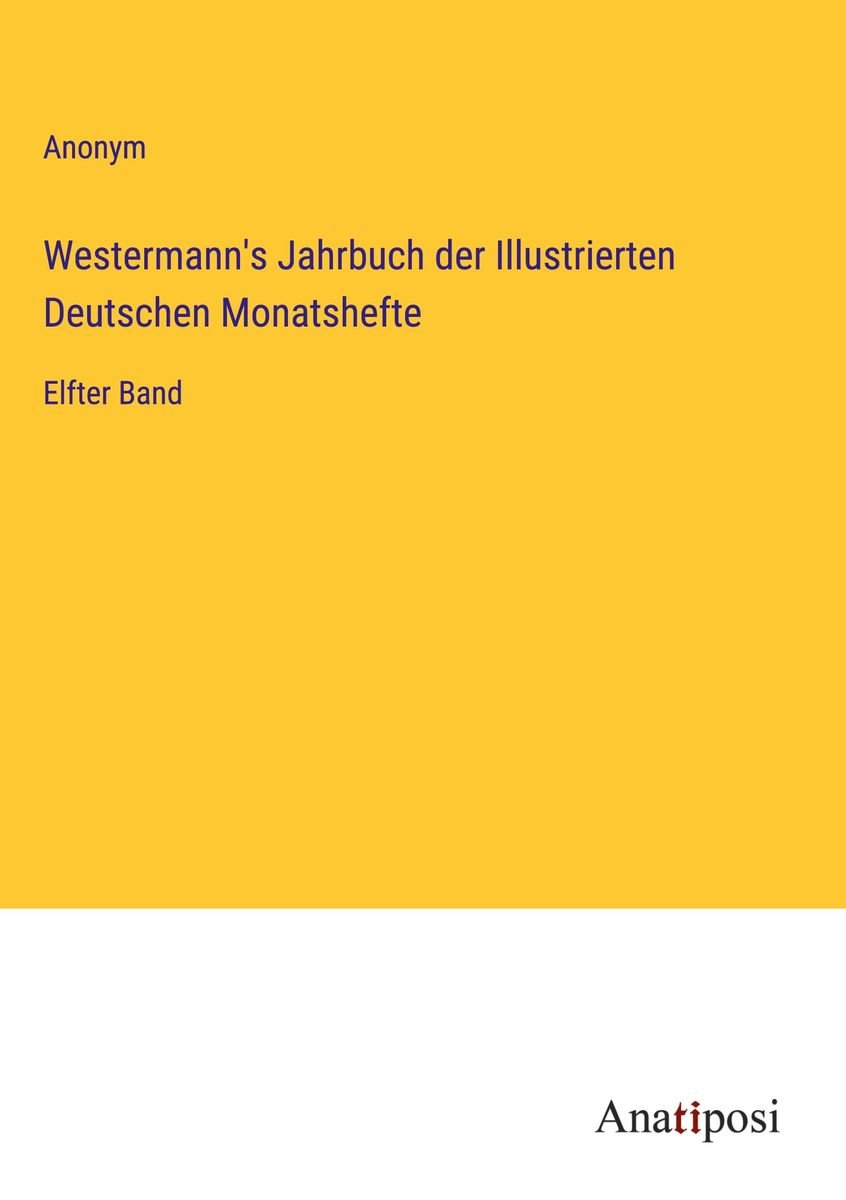 'Westermann's Jahrbuch Der Illustrierten Deutschen Monatshefte' Von ...