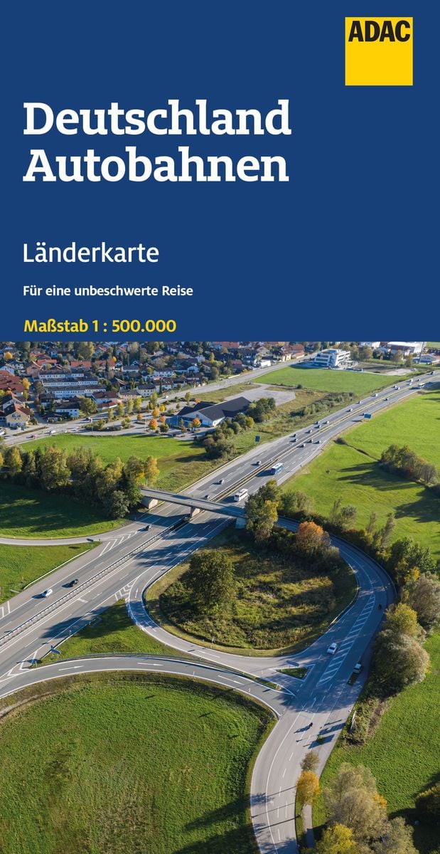 'ADAC Länderkarte Deutschland Autobahnen 1500.000' von '' Buch